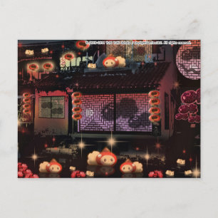 CARTÃO POSTAL 提 灯2ご う