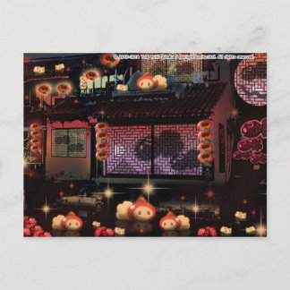 CARTÃO POSTAL 提 灯2ご う