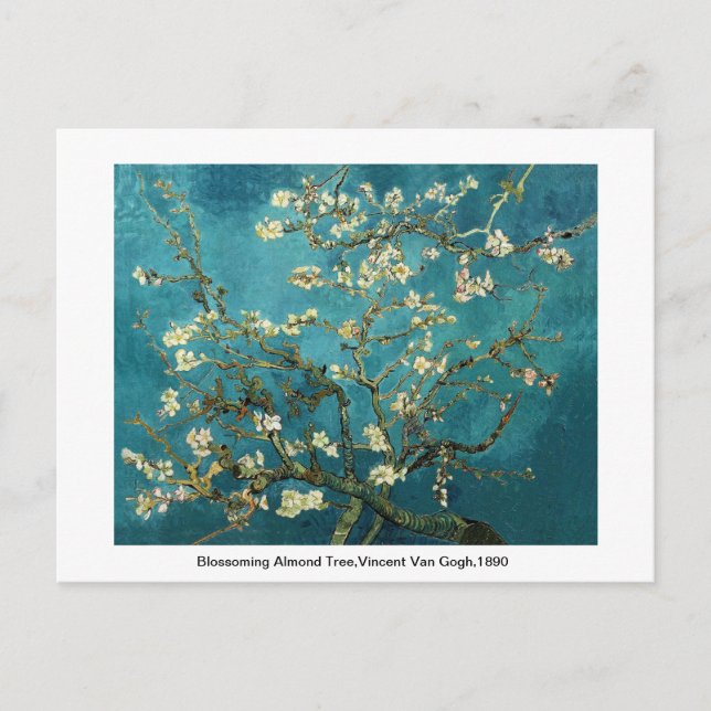 Cartão Postal 梵 高, Vincent Van Gogh (Frente)