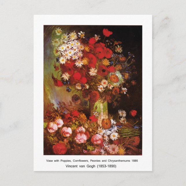 Cartão Postal 梵 高, Vincent Van Gogh (Frente)