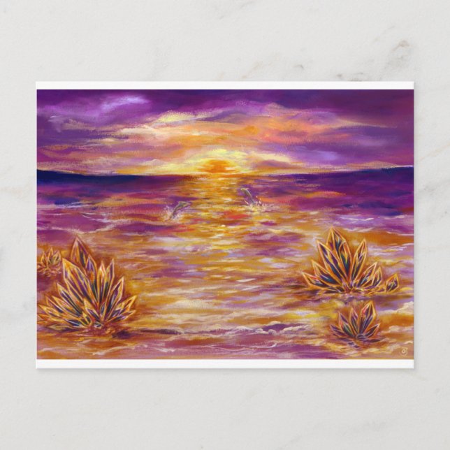 CARTÃO POSTAL 水 晶 と イ カ ル の4 (Frente)