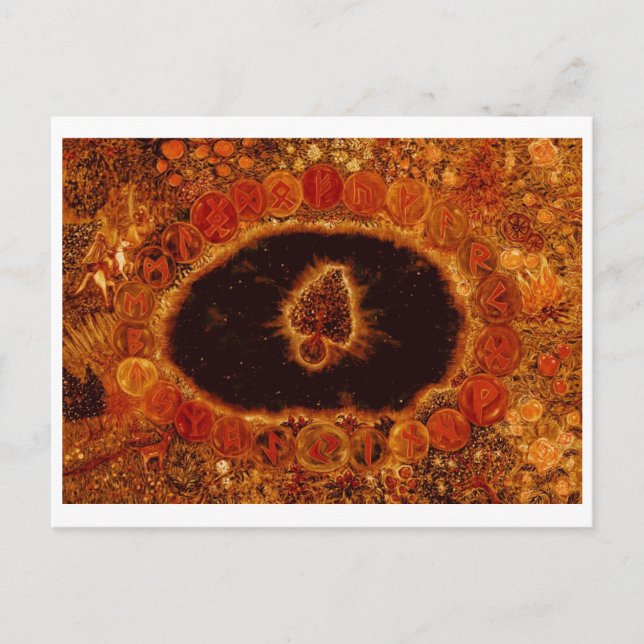 CARTÃO POSTAL 界 世 樹 (Frente)