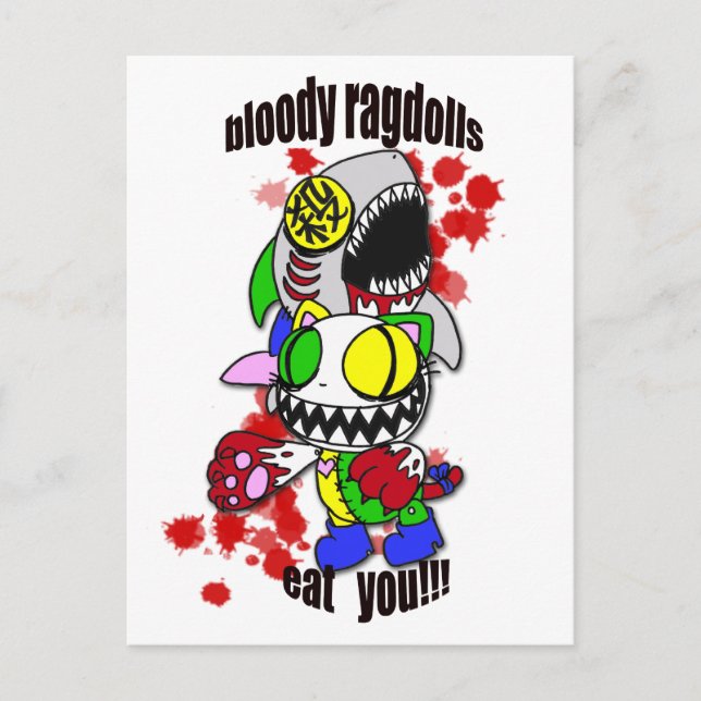 CARTÃO POSTAL 食 べ ち ゃ ぞ う (Frente)