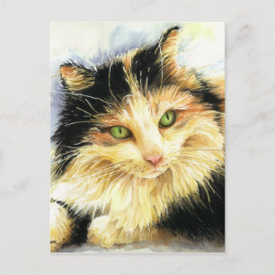 Cartão Postal 0010 Calico Cat