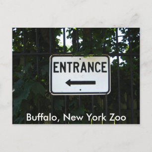 Cartão Postal 001, Buffalo, Zoo de Nova Iorque