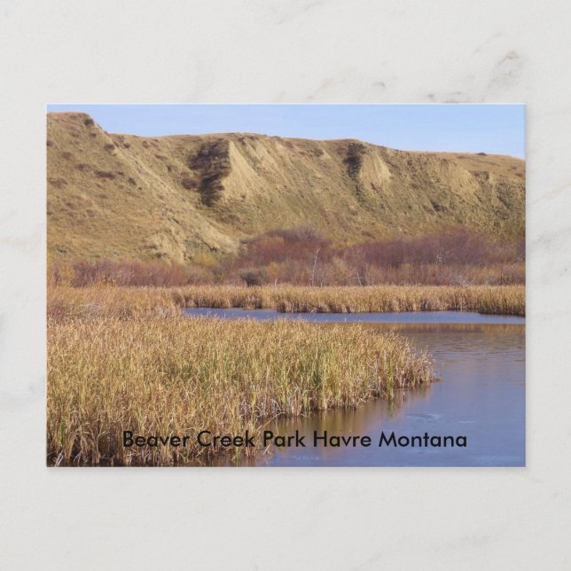 Cartão Postal 027, Beaver Creek Park Havre Montana (Frente)