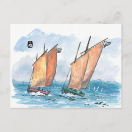Cartão Postal (061) Duas embarcações de navegação sinagostas