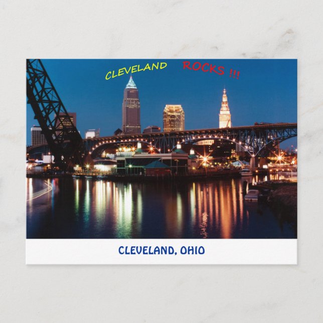 CARTÃO POSTAL 070506-78-AAPC CLEVELAND ROCKS !!!!! (Frente)