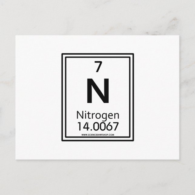 Cartão Postal 07 Azoto (Frente)