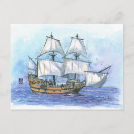 Cartão Postal (087) Mayflower II