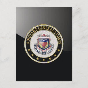 Cartão Postal [100] AG Corps - Insígnia Regimental [3D]