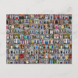 Cartão Postal 100 Doors of Dublin