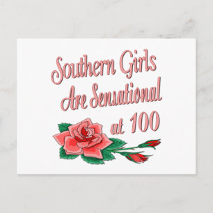 Cartão Postal 100 Presentes de Aniversário para Meninas do Sul
