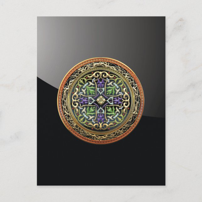 Cartão Postal [100] Treasure Trove: Celtic Cross (Frente)