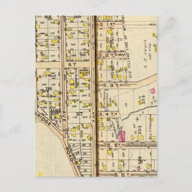 Cartão Postal 102103 Mt Vernon (Frente)