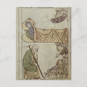 Cartão Postal 108 fol.168 A Natividade, de uma Bíblia