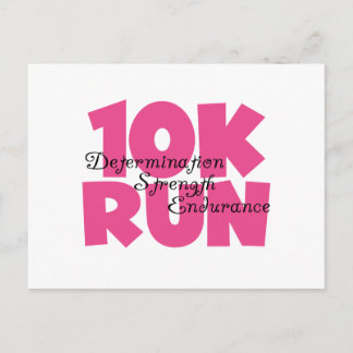 Cartão Postal 10.000 Esportes Rosa Em Execução