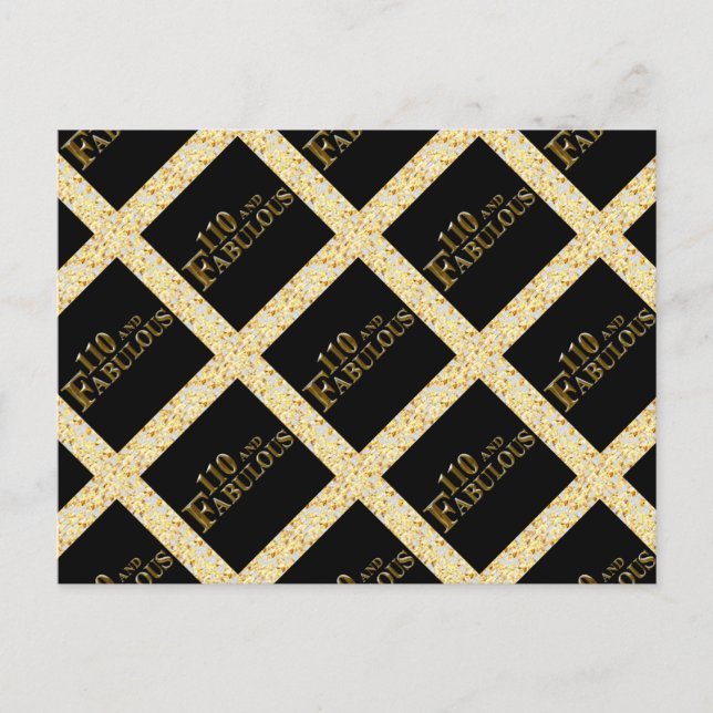 Cartão Postal 110 Aniversário (Frente)