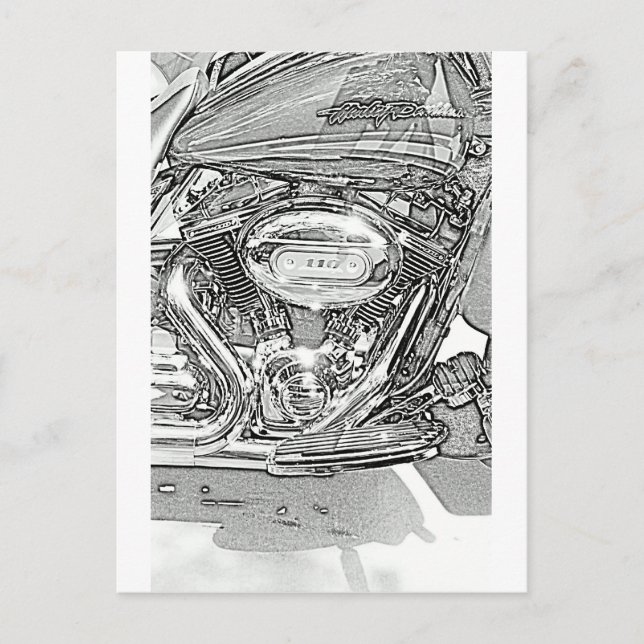 Cartão Postal 110 Eagle gritando (Frente)