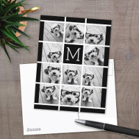 11 Monograma de Colagem de Fotografias PODE EDITAR