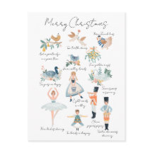 12 Dias de Natal Férias Foto Personalizada