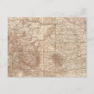 Cartão Postal 13637 Mont, ND, SD, Wyo, Neb
