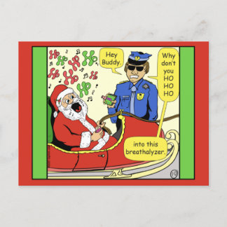 Cartão Postal 1469 Ho Ho Para Esta Placa De Cartoon De Papais no