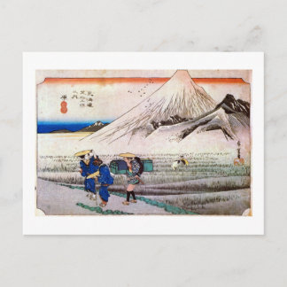 Cartão Postal 14. Harajuku, Hiroshige