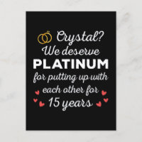 15º Aniversário de Casamento I - Casal Engraçado d