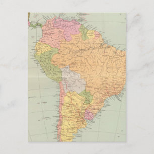 Cartão Postal 15152 América do Sul política