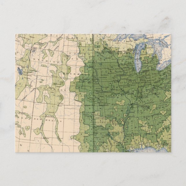 Cartão Postal 154 milhas de milho/metro quadrado (Frente)