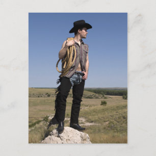 Cartão Postal 15614-RA Cowboy