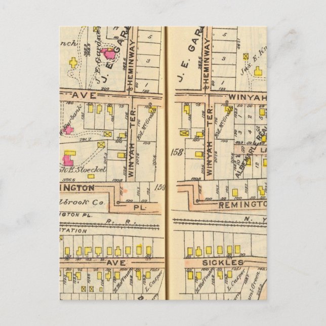 Cartão Postal 158159 Nova Rochelle (Frente)