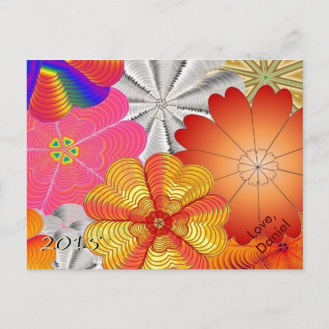 Cartão Postal 15.05.1.mãe.POSTCARD.BUTTERFLY.daniel (Frente)