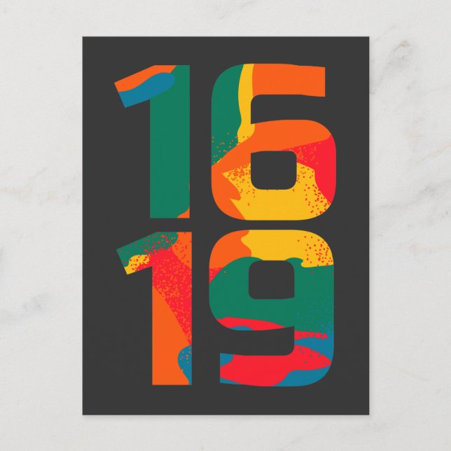 Cartão Postal 1619 Nossos Ancestrais Orgulham História Negra Afr (Frente)