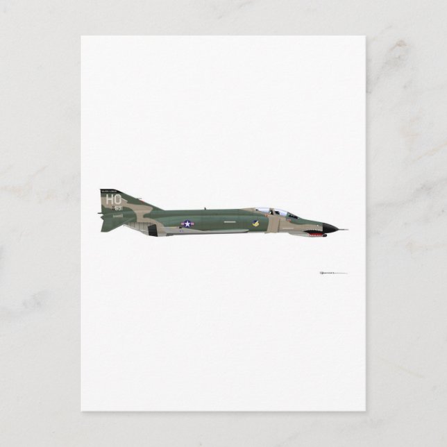 Cartão Postal 167M.jpgMcDonnell Douglas F-4E Phantom II (Frente)