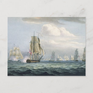 Cartão Postal 1764-1840) esquadrões do senhor Sidney Smith (que
