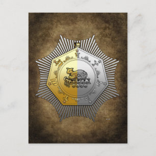 Cartão Postal 17.º Grau: Cavaleiro do Oriente e do Ocidente