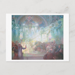 Cartão Postal #17 Santo Monte Athos, Mucha