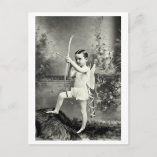 Cartão Postal 1880 Cupido no Trabalho