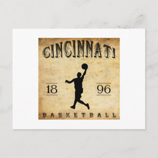 Cartão Postal 1896 Cincinnati Ohio - Basquete