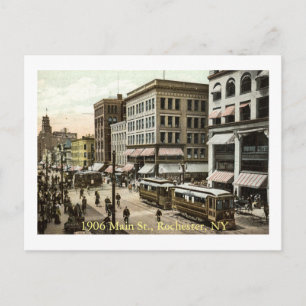 Cartão Postal 1906 Main St., Rochester, NY