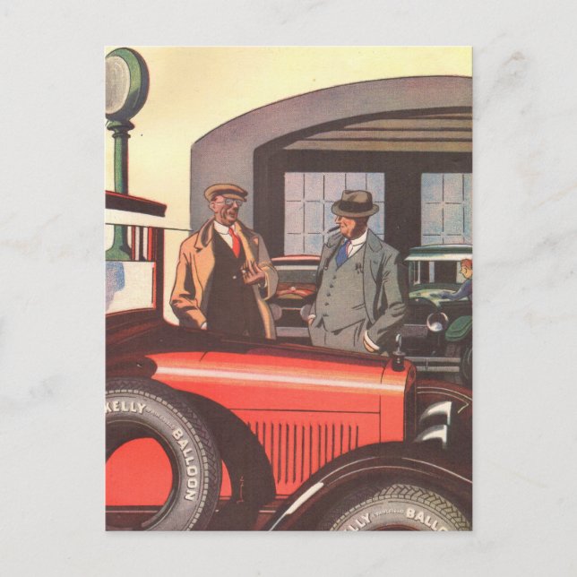 Cartão Postal 1920 Kelly Springfields - outro (Frente)
