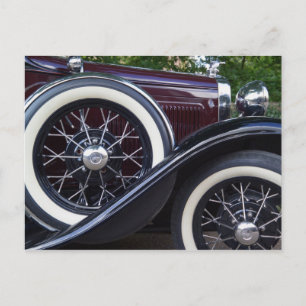 Cartão Postal 1930 Ford A Carro Clássico