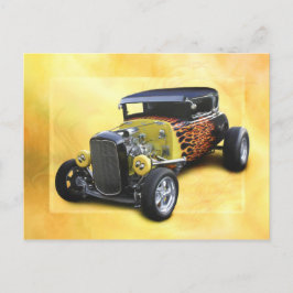 Cartão Postal 1932 Modelo A Coupe HOT ROD AVENGER