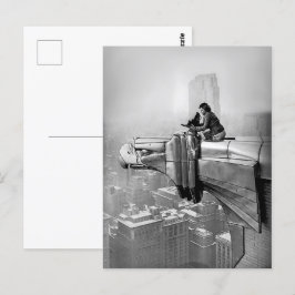 CARTÃO POSTAL 1935 FOTO DA NOVA IORQUE DE MARGARET BOURKE