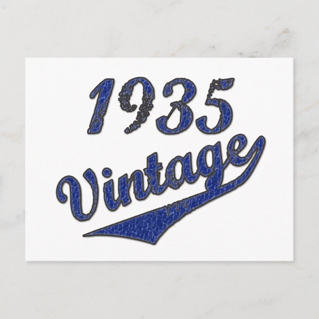 Cartão Postal 1935 Vintage (Frente)