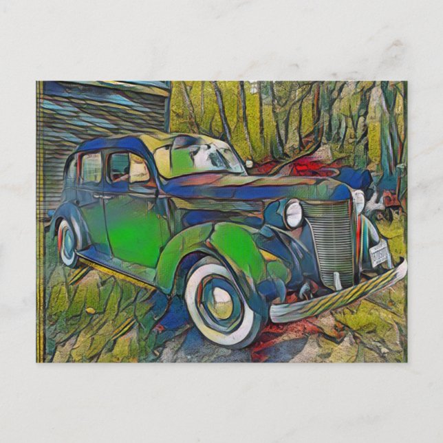 Cartão Postal 1937 Desoto 3 (Frente)