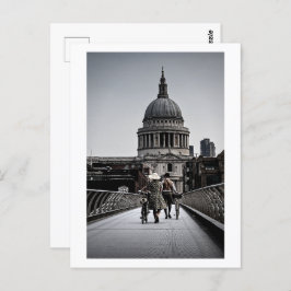 Cartão Postal "1940 On Millennium Bridge London" (6331)