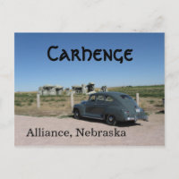 1946 Plymouth no Carhenge